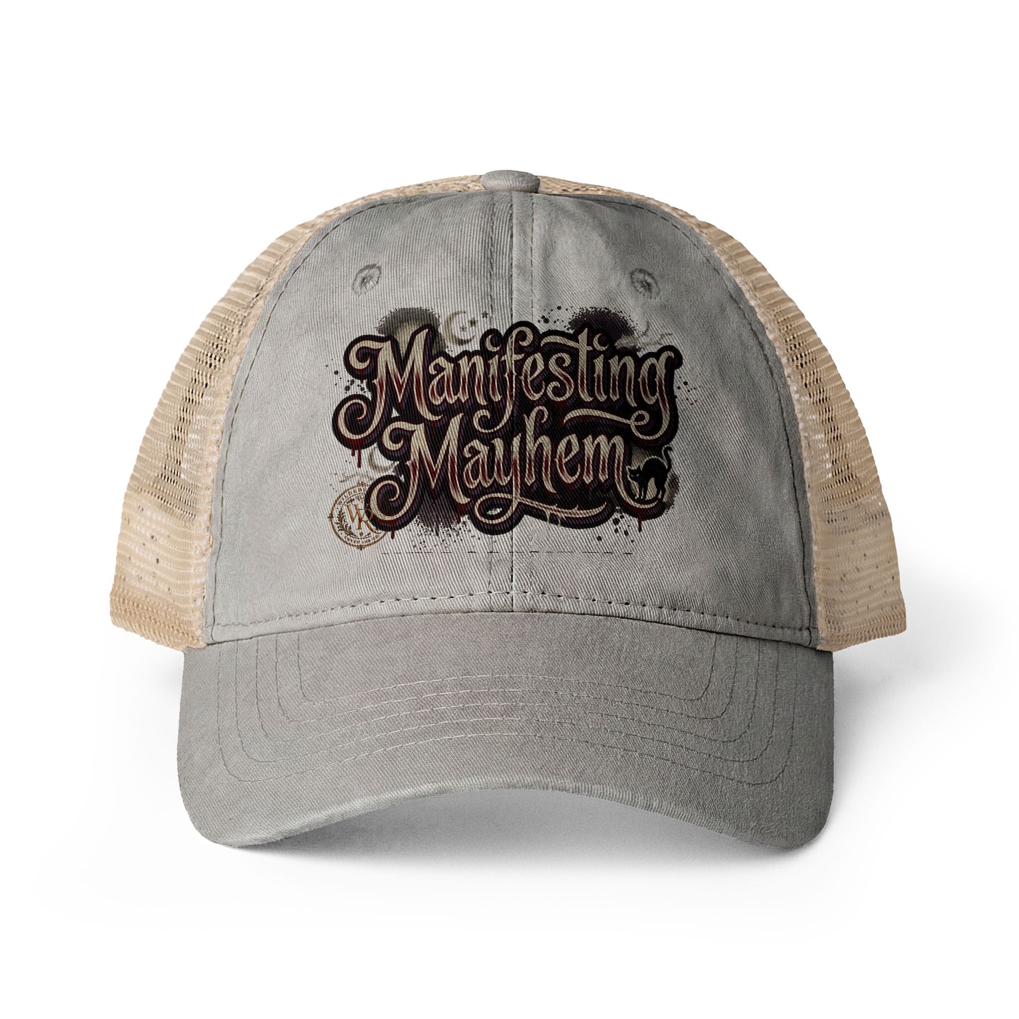 Women's Washed Mesh-Back Cap