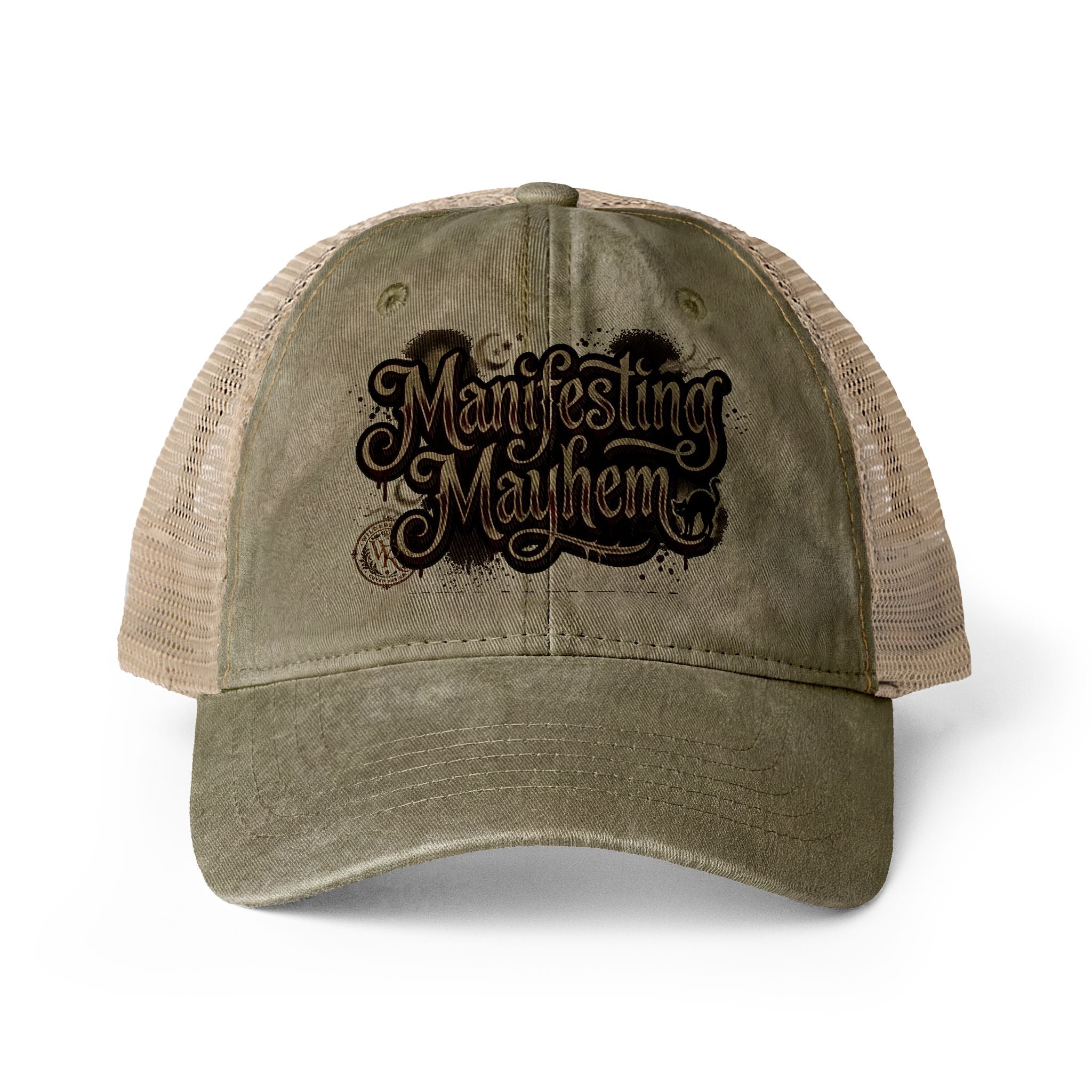 Women's Washed Mesh-Back Cap