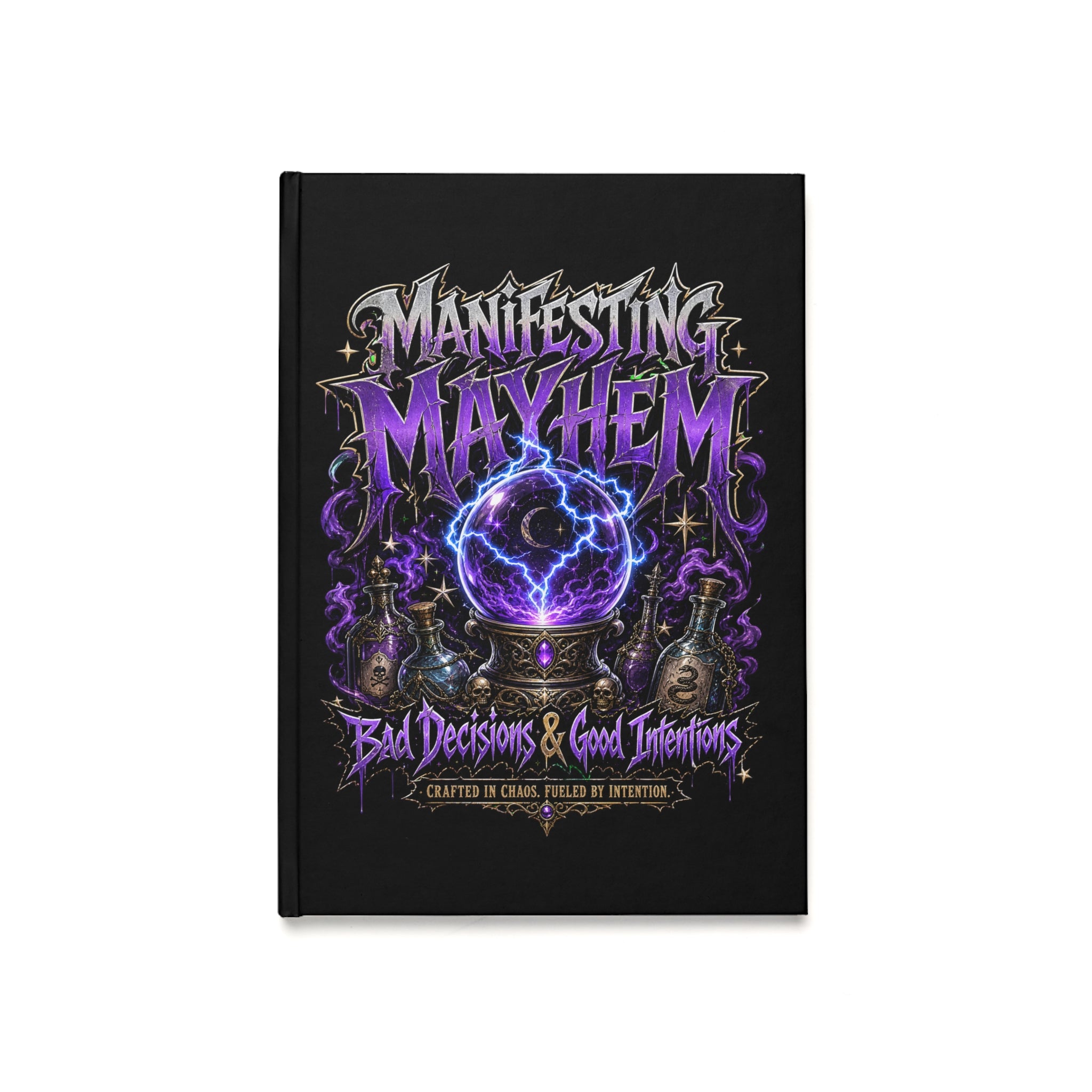 Reckless Rituals Butterfly Moon Hardcover Journal (A5)