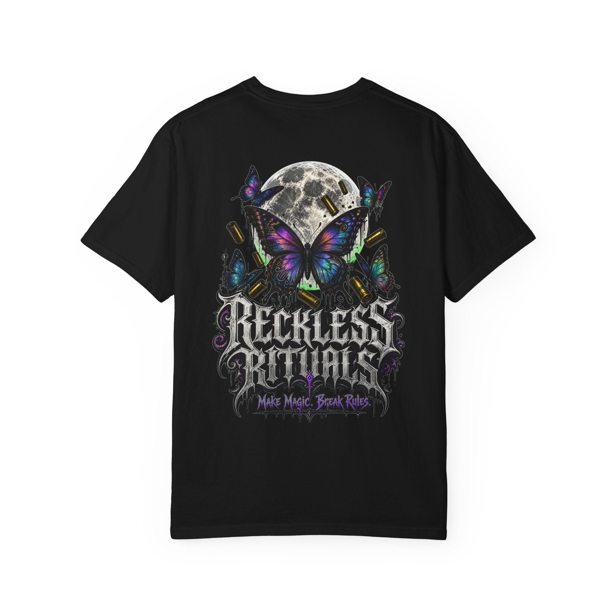 Reckless Rituals Butterfly Moon T-Shirt